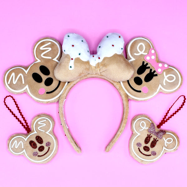 Gingerbread Mice Ornament set