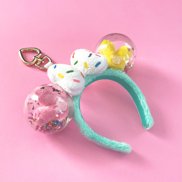 Miniature Celebration Balloon Ears Charm/Decoration
