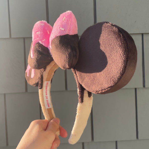 Strawberry Sprinkles Ice Cream Mouse Ears