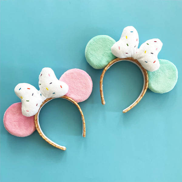 Strawberry Ice Cream Cone Ears