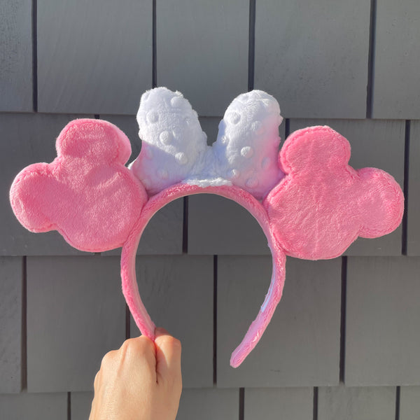 Mickey Waffle Mouse Ears - Strawberries and Cream