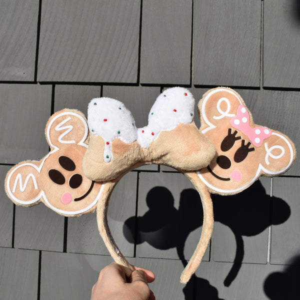 Gingerbread Mice Cookie Ears