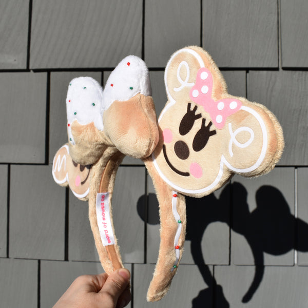 Gingerbread Mice Cookie Ears
