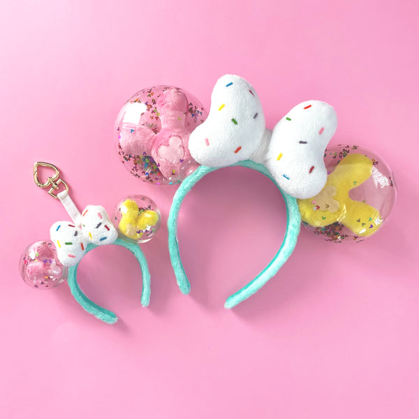 Miniature Celebration Balloon Ears Charm/Decoration