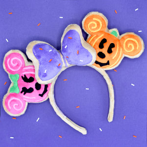 Halloween Pumpkin Cookie ears