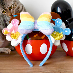 Popcorn Skies ears - bow version